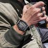 Mark Fairwhale Barrel-Shaped Full Diamond Quartz Calendar Watch