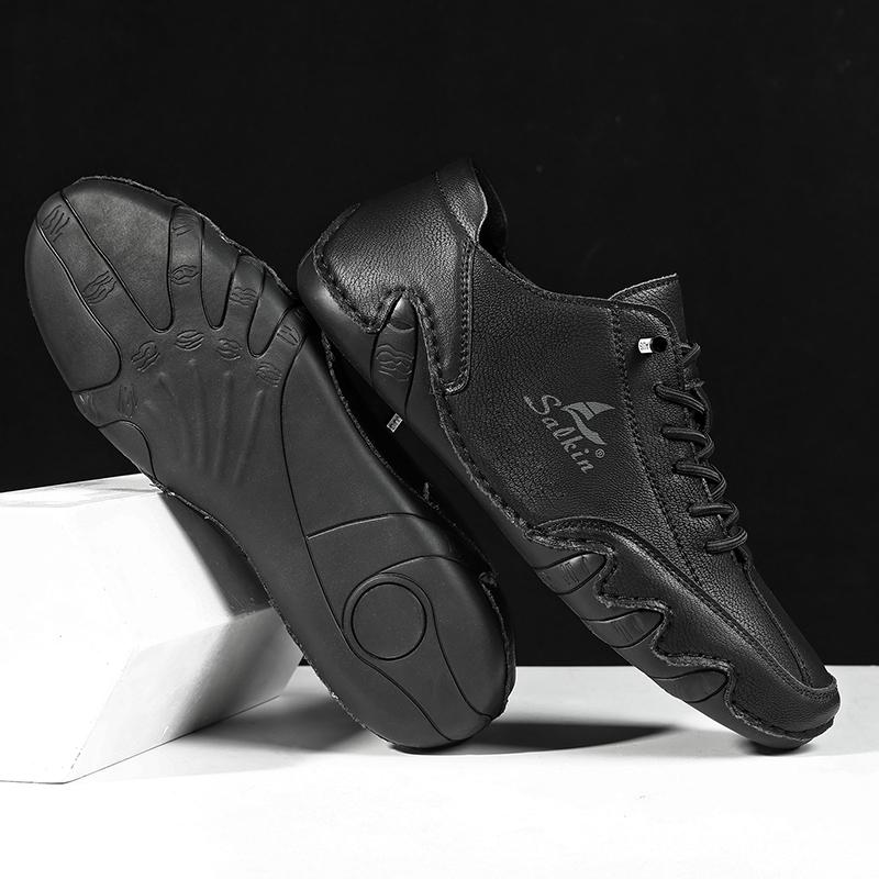 2026 New Men's Casual Shoes, Lightweight, Anti-slip and Wear-resistant Men's Shoes, Large-sized Outdoor Hiking Shoes