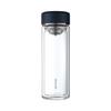 Deslang Langyue 360ml Double-Layer Insulated Borosilicate Glass Bottle