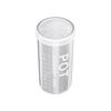 Food-Grade Plastic Storage Jar with Lid for Cereal, Grains, Coffee, & Tea