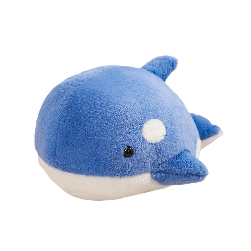 Cartoon Soft Sea Animal Killer Whale Doll Plush Toy Baby Killer Whale Doll Children Companionship Soothing Rag Doll