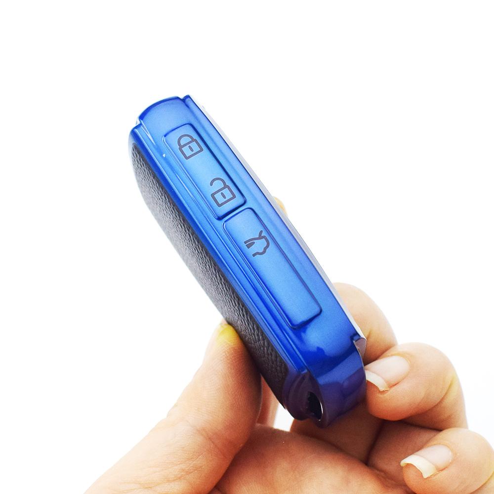 3 Buttons For Mazda CX4 CX5 CX-5 CX8 CX-30 CX30 3 Alexa TPU Leather Car Remote Key Cover Case Shell Fob Holder Accessories