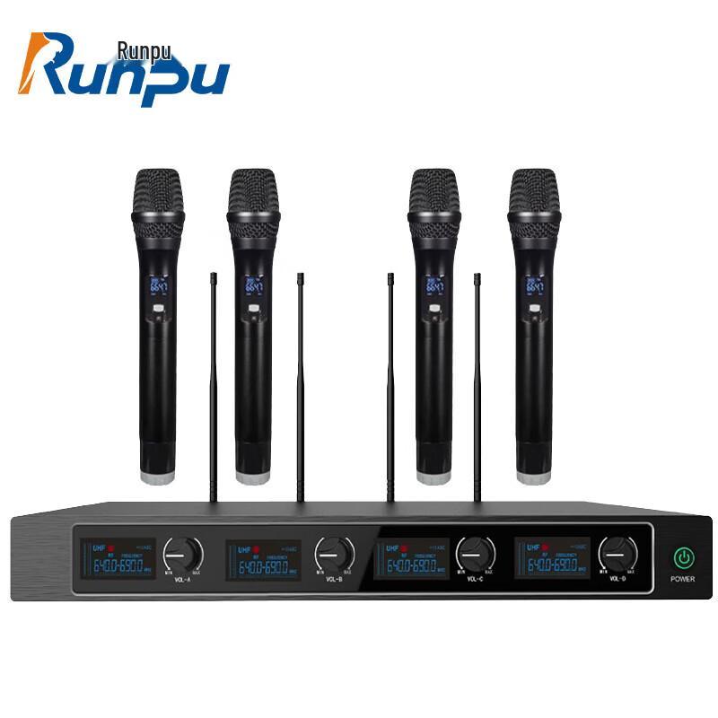 

Runpu RP-WX8004S One-to-Four Wireless Handheld Microphone System (CN version)