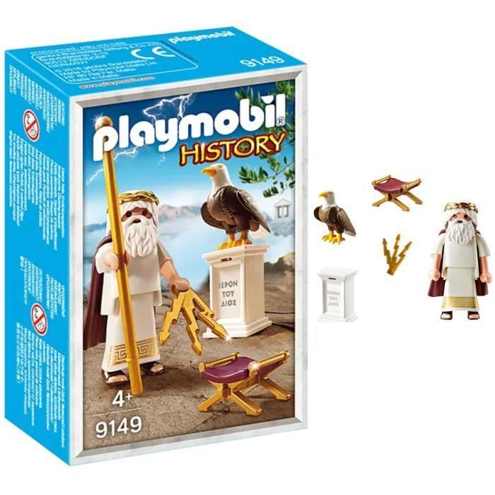 PLAYMOBIL 9149 History Zeus Figurines Roi Dieu Grec
