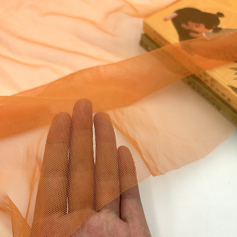 Hexagonal Mesh Tulle Skirt Fabric: Special Dense 32a Net for Wedding and Mosquito Protection