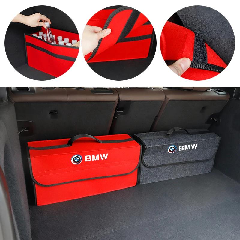 For BMW Hot 2025 Car Trunk Organizer Large Capacity Folding Storage Bag For BMW X1 X2 X3 X5 X4 X6 X7 G30 G20 G32 G11 G12 F40 F30