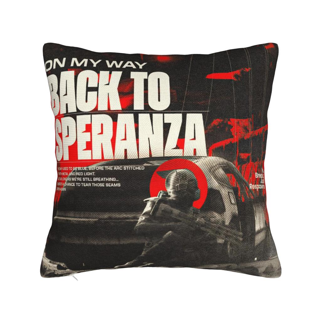 ARC Raiders Pillowcase Polyester Cushion Cover Decorative Gaming Pillow Case Cover Home Square 40X40cm