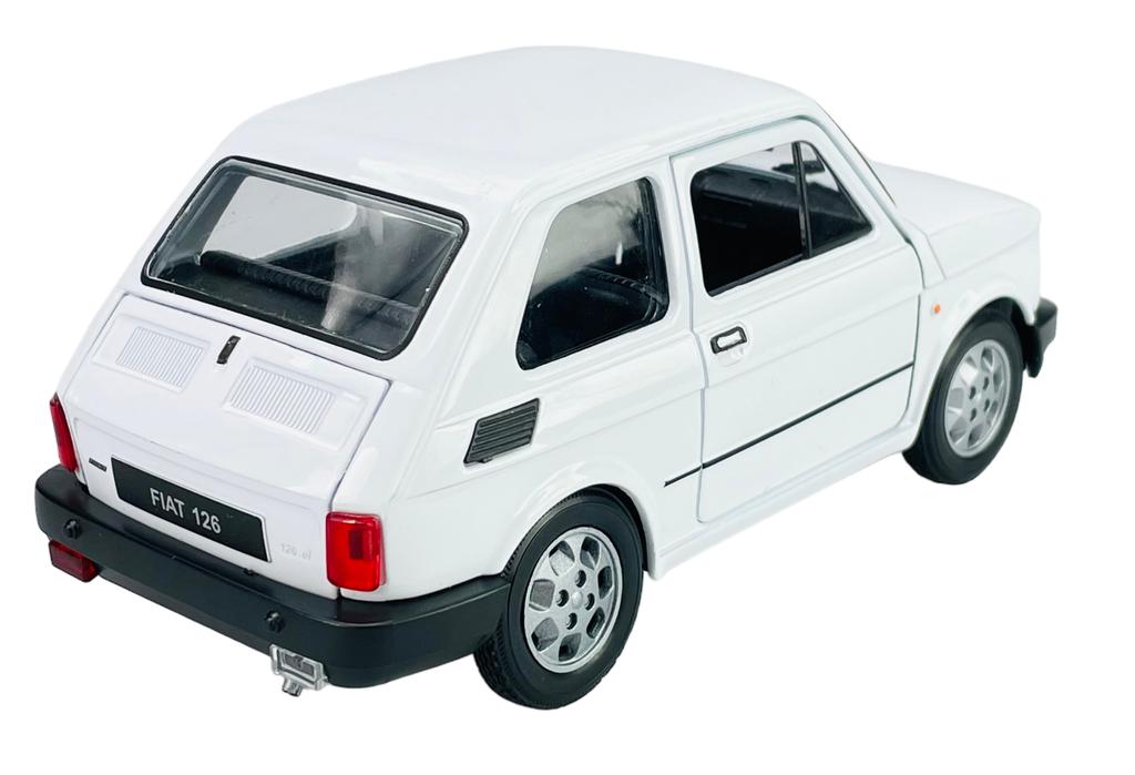 WELLY FIAT 126p BIAŁY 1:21 24066