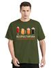 Mode Biergetarian Bier Lustiges T-Shirt Lässiges Fitness-T-Shirt Sommer Baumwoll-Oberteile T-Shirts Herrenbekleidung Übergroßes Unisex-T-Shirt