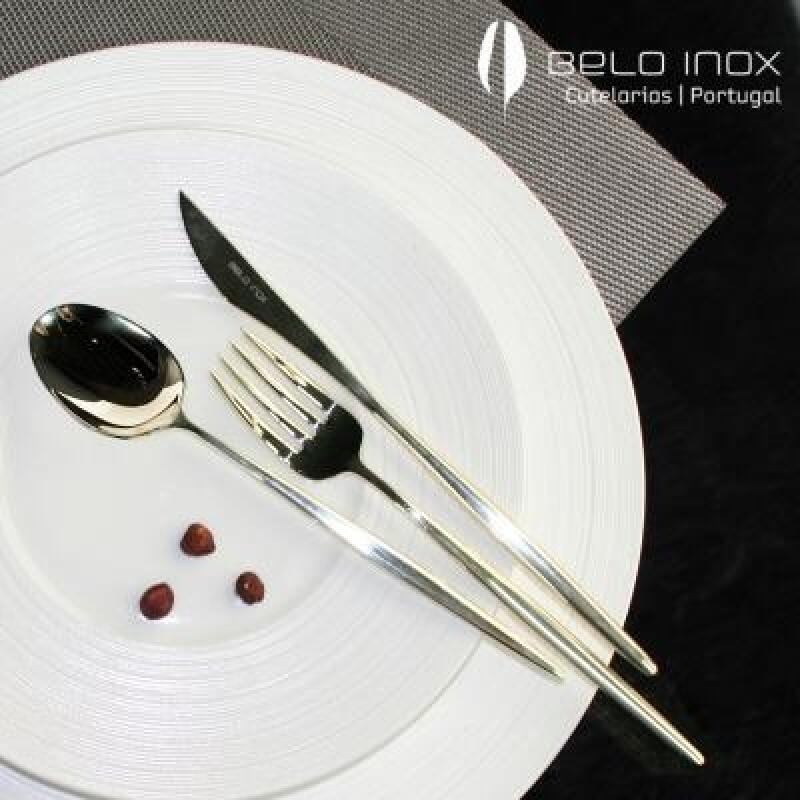 [belo inox] Spirit Titanium Champagne Dinner 3-piece Set