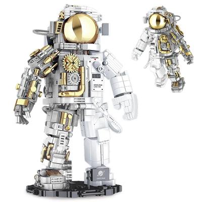 1088PCS Mechanical Aerospace Astronaut Building Blocks Space Detect Assemble Bricks Toys Desk Decoration Gift for Children