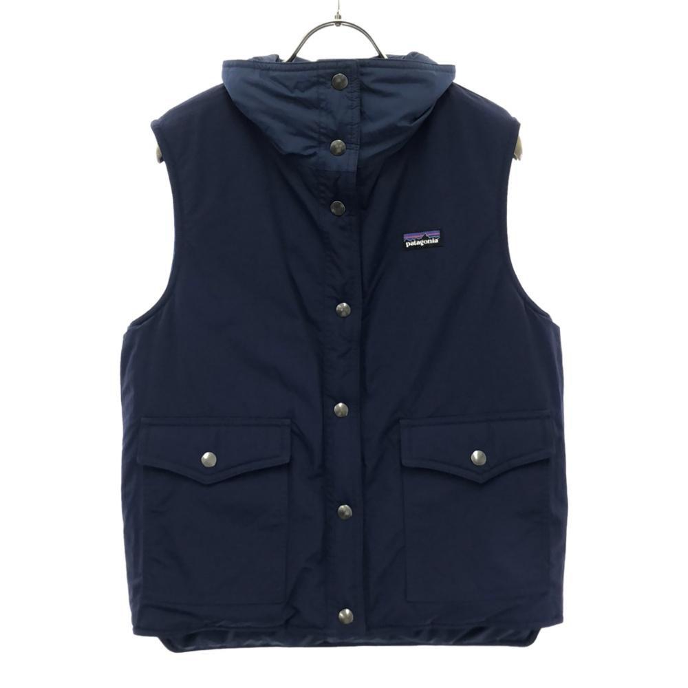 Patagonia 28575FA13 Reversible Batting Vest S Blue Outdoors Women Used