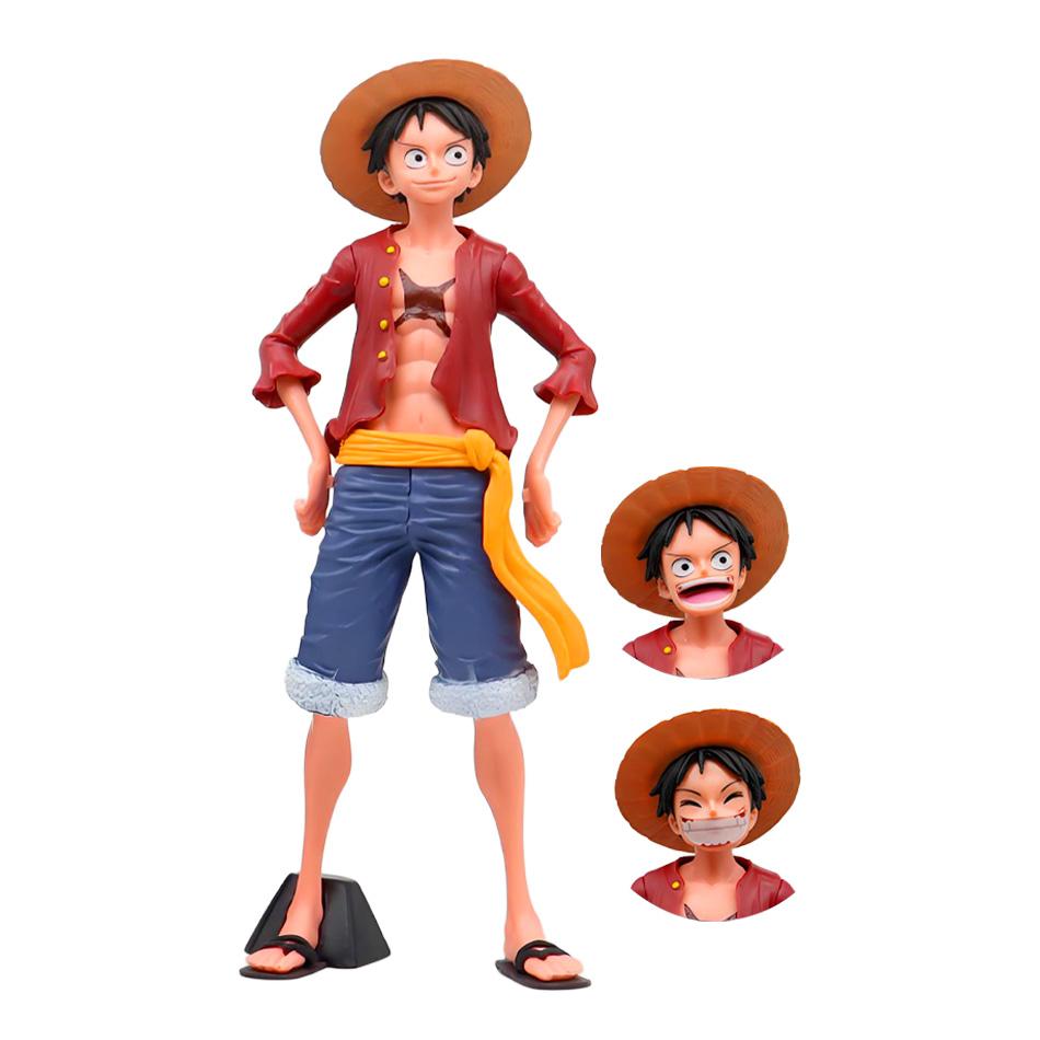 Anime ONE PIECE Figür Oyuncak 18cm Nika Monkey D Luffy Aksiyon Figürleri Bebekler Pvc Model Koleksiyonluk Heykel Oyuncak Hediye Stokta