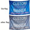 1p Custom Polyester Banner for Indoor & Outdoor Use - Banner with 4 Grommets, Many Sizes, Perfect for Home Decor