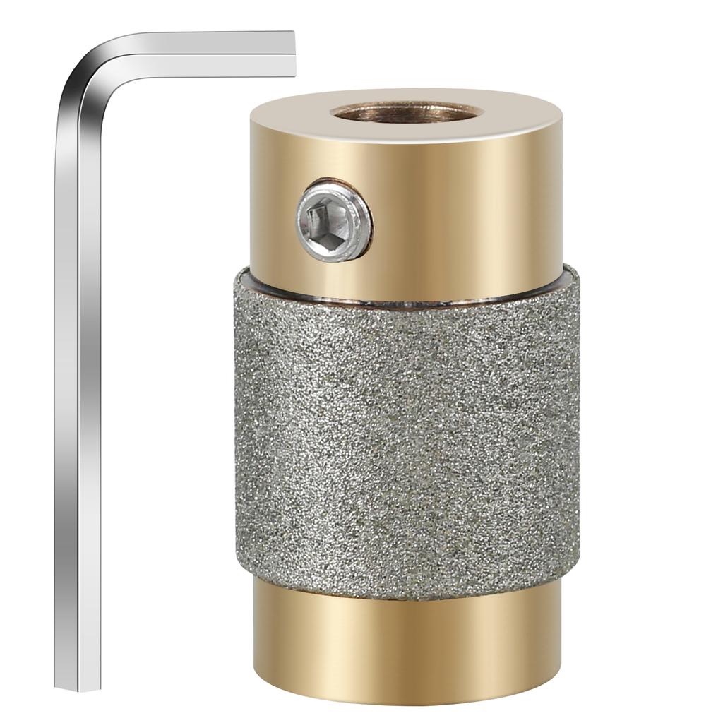 Glass Grinder Bits Diamond Grinder Bit Head Tools Multi-size 1 Inch, 3/4 Inch, 1/4 Inch Frosted Stone Grinder Bit for Stained G