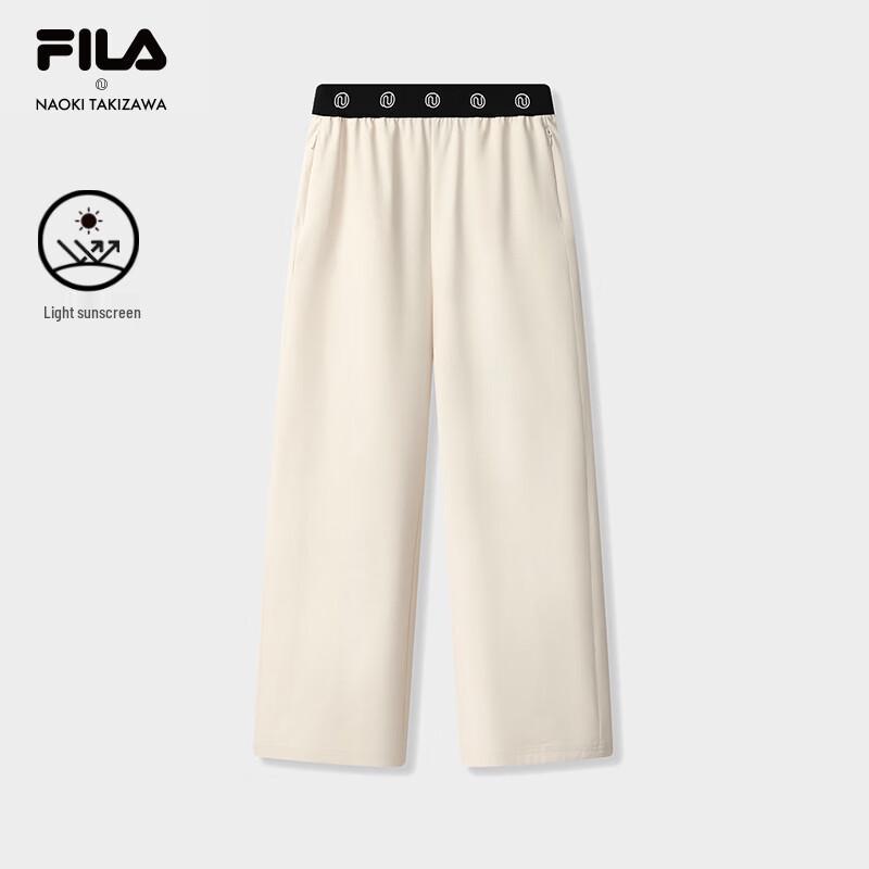FILA Women s Basic Wide-Leg Woven Pants M