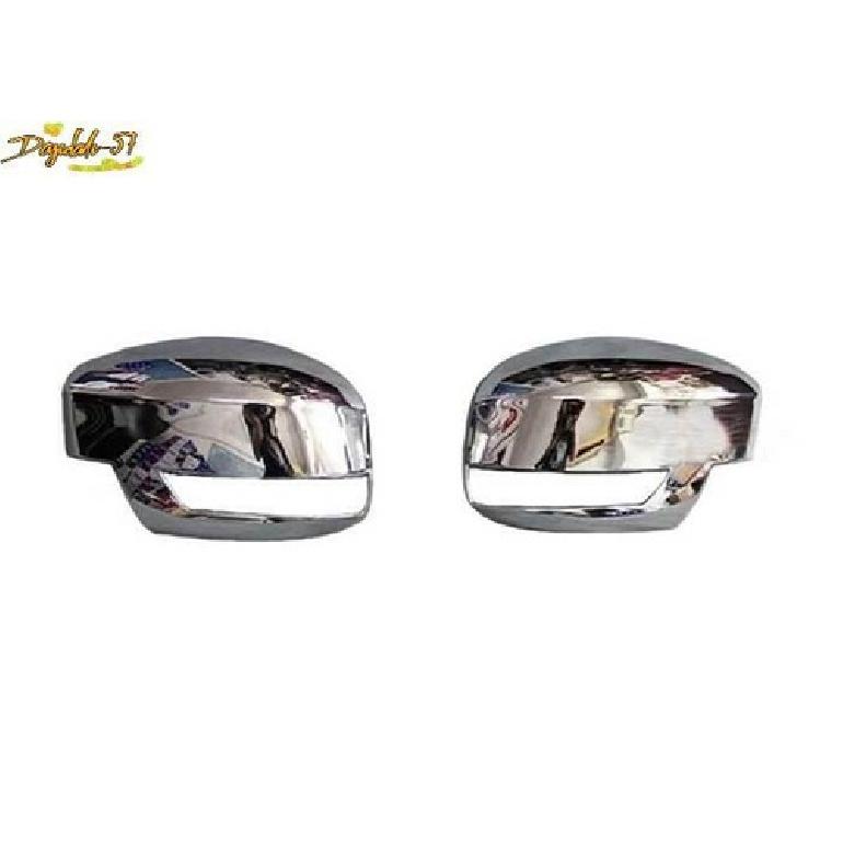 Rear View Side Mirror Cover Trim 2PCS For Ford Focus ST RS 2012-2018 Chrome