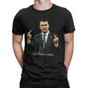 Men T-Shirt Charlie Kirk Midle Finger Casual Pure Cotton Tees Short Sleeve  T Shirts O Neck Tops Birthday Gift