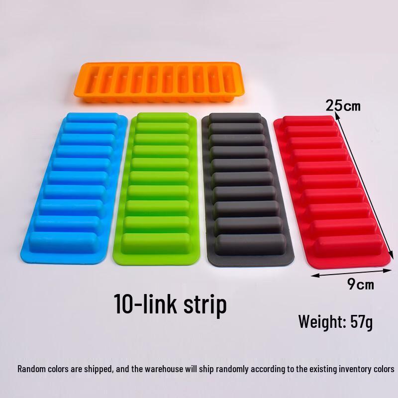 

MDNG Silicone 10-Cavity Hot Dog & Sausage Mold