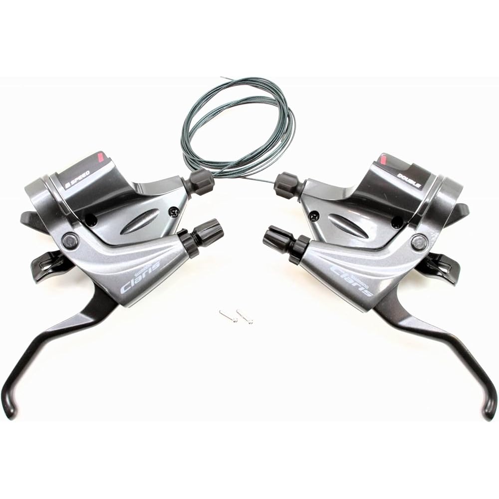 Shimano Claris ST-RS200 2x8 Speed Shift Brake Lever Set Aluminum Alloy Lightweight Optical Gear Display