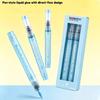 3Pcs Quick Dry Liquid Glue Pen 1mm Fine Tip Craft Adhesive For Scrapbooking DIY Hand Account