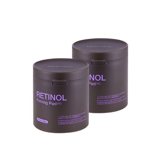 

MEDIHEAL Retinol Firming Pads Anti-Aging & Pore Care Toner Pads 260ml x2 (60 Pads)