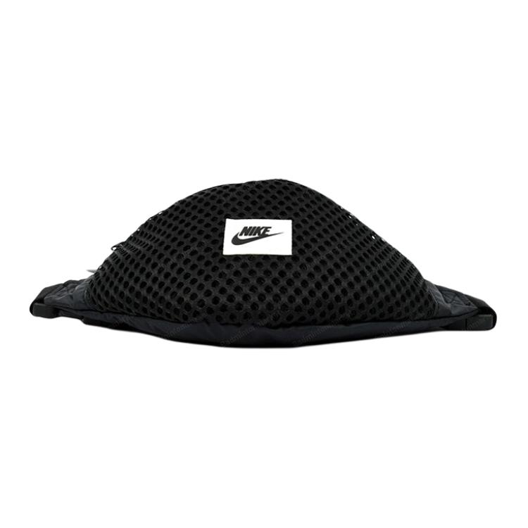 

Nike Air Logo Denim Waist Bag Regular Unisex Couple Style Black Unisex bags CU2609-010 Black