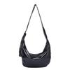 Dumpling Bag Contemporary For Women Roomy Commuter Crossbody Bag With Unique Dumpling Shape And Design
