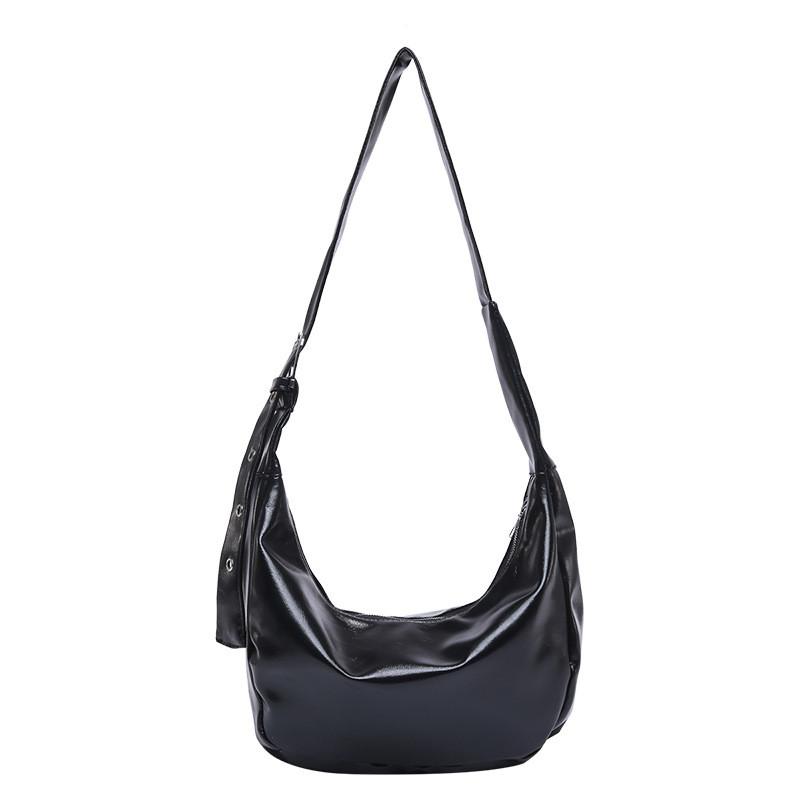 Dumpling Bag Contemporary For Women Roomy Commuter Crossbody Bag With Unique Dumpling Shape And Design