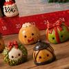 Stress Relief Fidgets Christmas Squeeze Advent Calendar 2026, 24 Days Dumpling Fidget Toys Countdown Desktop Relaxation Calendar, Soft Sensory