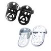 2lots Universals Bike Pedals with High Frictions Surfaces Nonslip Cycling Pedals Strong Grip for Enhances Stability