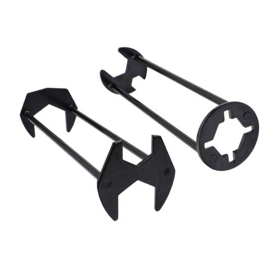 Multifunctional Sink Wrench 360-Degree Rotation Faucet Installation Under Sink Repair Kitchen Bathroom Wrench Plumbing Tool