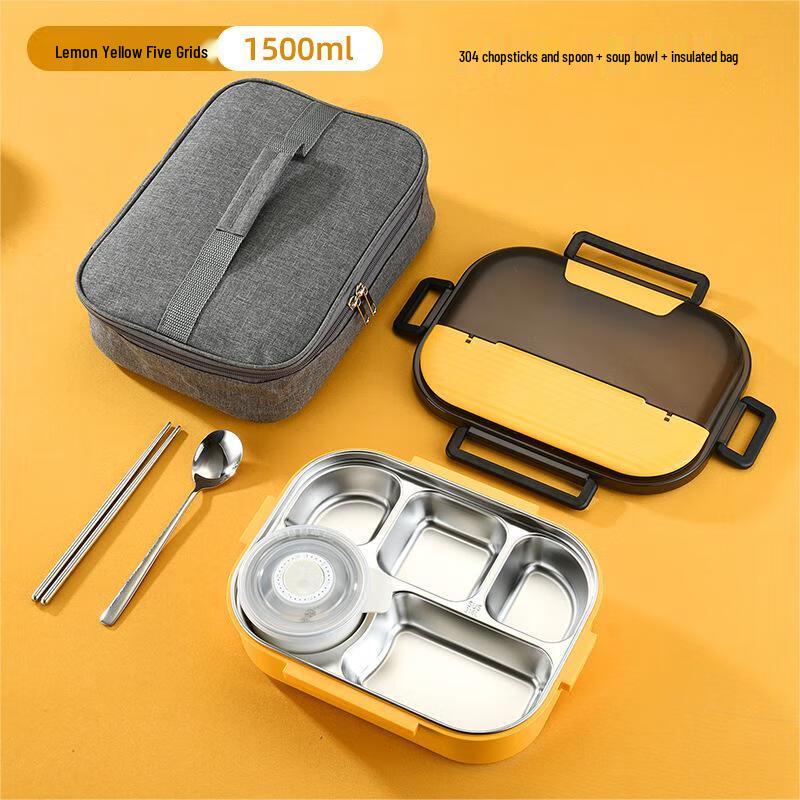 Qianxing 316 Stainless Steel Divided Lunch Box