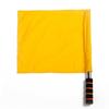 Red White Yellow Soccer Referee Flag Eye-catching Competition Signal Flag  Traffic Flag