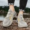 Mode CYYTL Sommerschuhe für Herren Mesh-Sneaker Atmungsaktiv Lässig Laufen Outdoor Tennis Sport Wandern Designer Luxus Plateau-Slipper