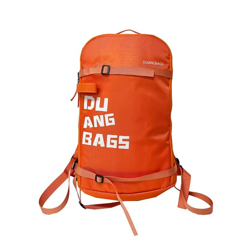 

Большая вместительная дорожная сумка Ежедневные спортивные вылазки Наружный плечевой рюкзак оранжевый