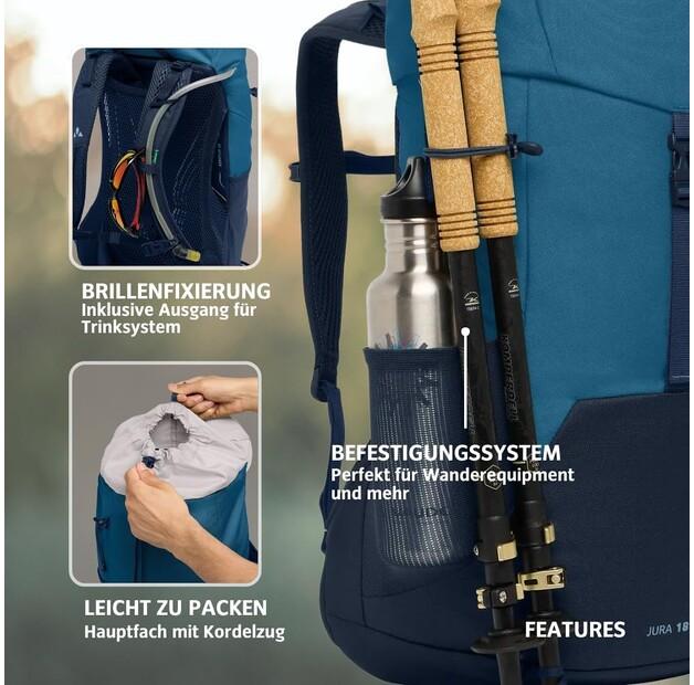 Рюкзак Vaude Jura 18 baltic sea (47271-334)