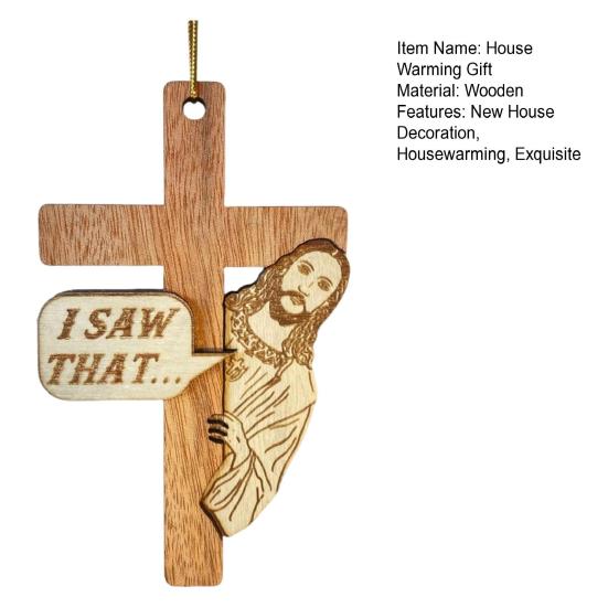 Housewarming Gifts for New House Wooden Hanging New Home Ornament First Home Owners Gift for Women Couple