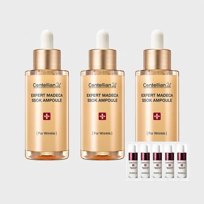 

[НАБОР] 3 ампулы с мадекассосидом 38 мл + 5 ампул 1 мл