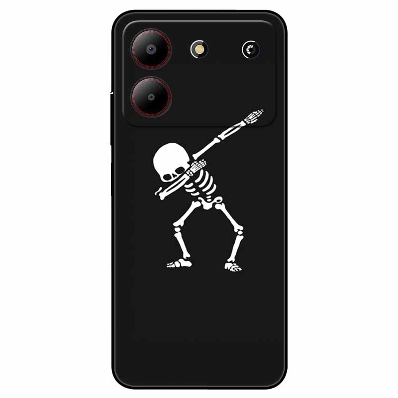 For ZTE Blade A54 4G Case Shockproof TPU Soft Silicone Phone Covers for ZTE Blade A 54 Funda Painted on for BladeA54 Luxury Capa