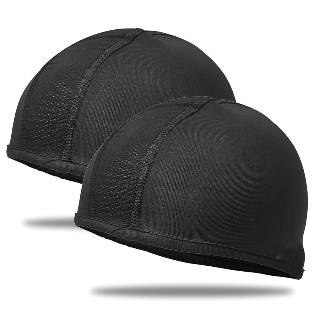 

Велосипедный быстросохнущий шлем, дышащая мотоциклетная балаклава, шлем, внутренняя потоотводящая шапка для мужчин и женщин, спортивная шапка, кепки