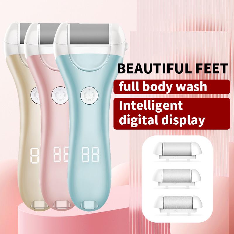 New Home Electric Foot File Callus Remover - Remove Dead Skin for Smooth Feet
