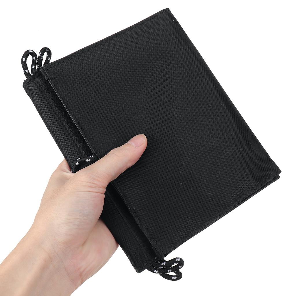 Zusammenklappbares Solarpanel, Solarzelle, tragbar, Sonnenenergie, wasserdicht, faltbar, 2 USB-Anschlüsse, Ladegerät, mobile Powerbank für Telefon