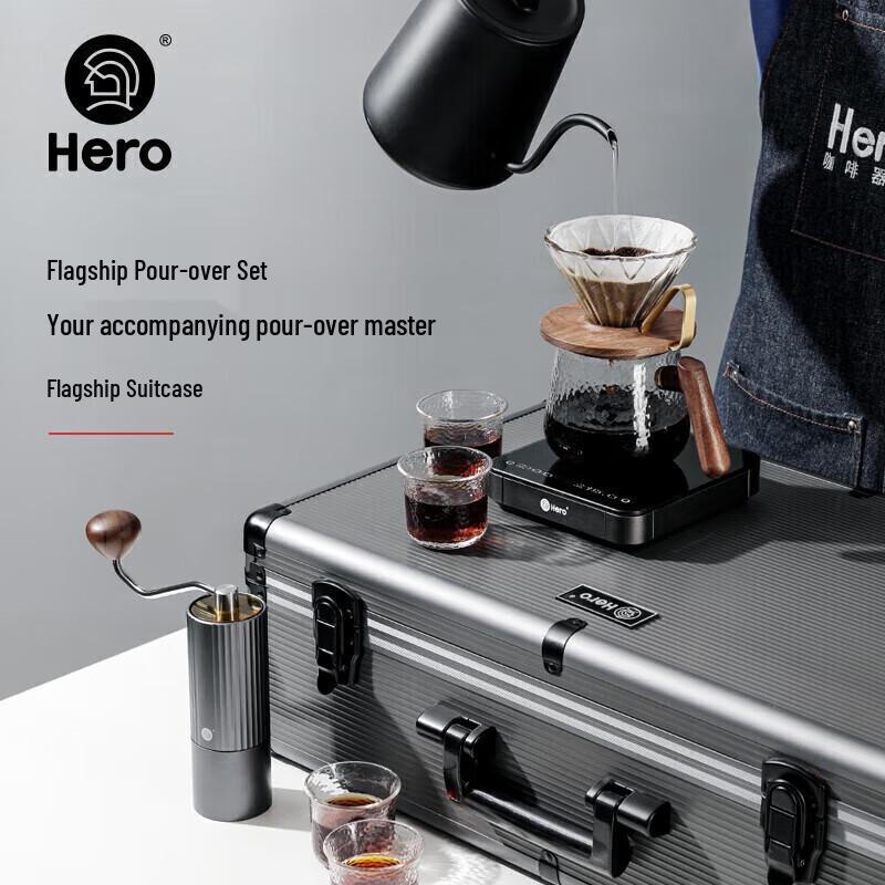 Hero Z3pro Portable Hand Coffee Grinder Set