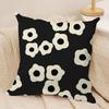 OOrla Kiely Flower Cushion Cover Silky Short Plush DoubleSided Printed Pillow Case for Sofa All Seasons Home Decor Gift