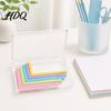 Scrapbook Paper Alignment Crafting Guides with Storage Case 5 Pcs Color-Coded L-Shaped Flat Border Guide Spacers Size Tabs for Card Making
