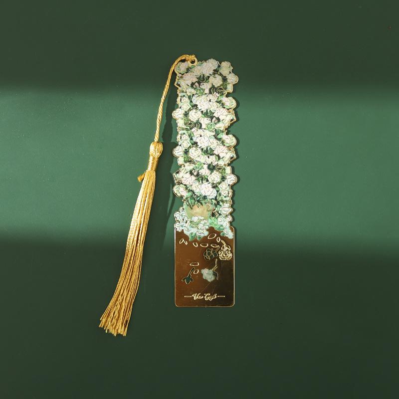 Van Gogh Ölgemälde Metall Lesezeichen - Klassischer Souvenir Clip Geschenk