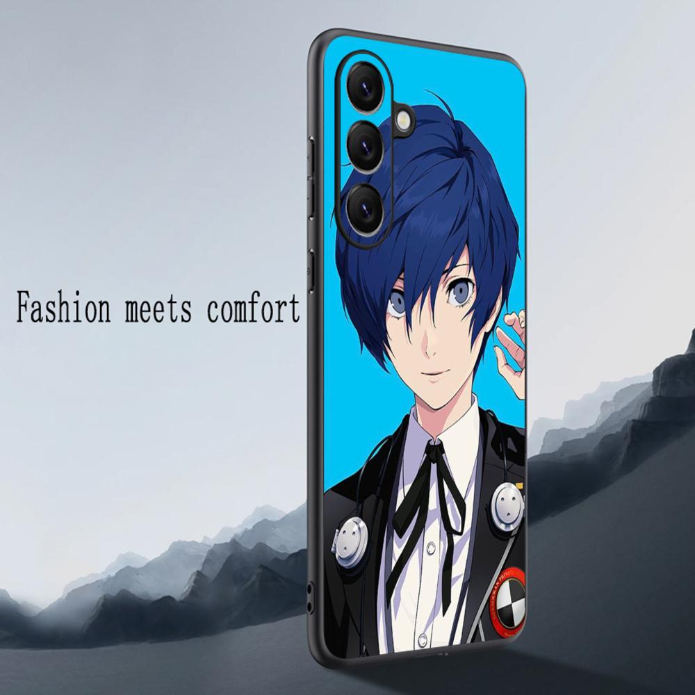 Heiß coole Persona 3 Reload Handyhülle Für Samsung Galaxy S25 S24 S23 S22 S21 S20 Plus Ultra Note20 Weich Schwarz
