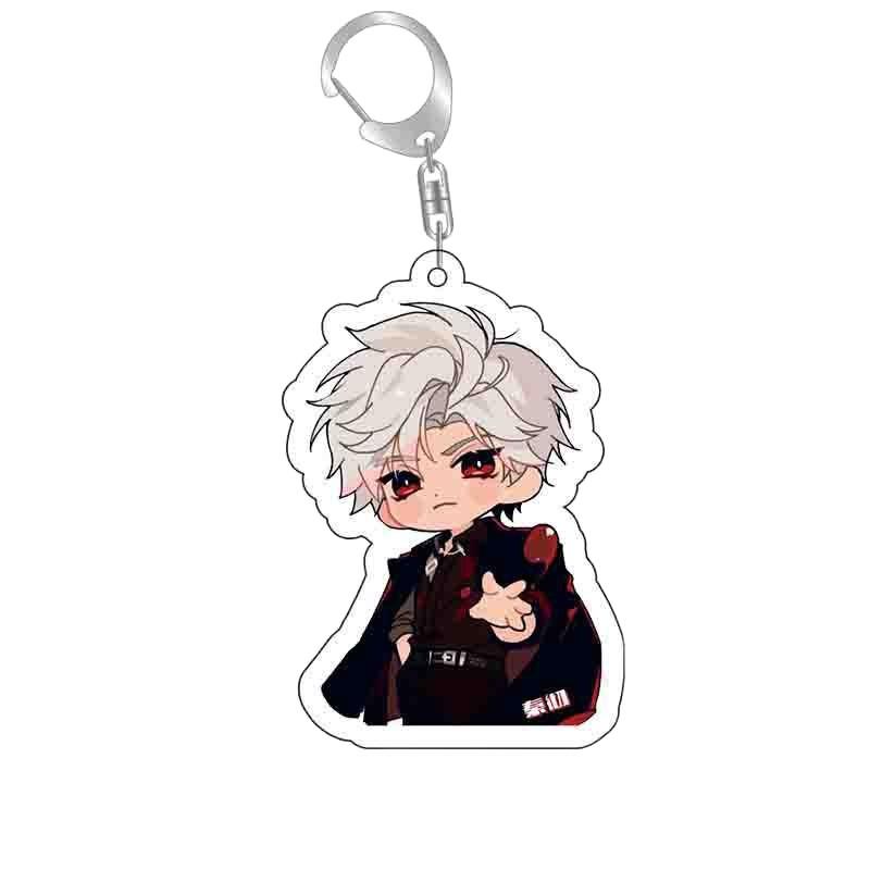 Mezzanine Layer Acrylic Character Keychain Cute Bag Hanging Ornament