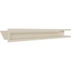 Vent Cover LUFT corner left 80x40x9 cream